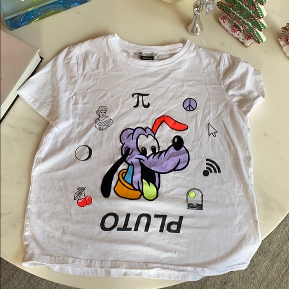 Zara | Tops | Zara Disney Pluto Shirt 